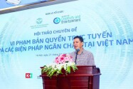 Tìm giải pháp ngăn chặn vi bản phạm bản quyền trực tuyến