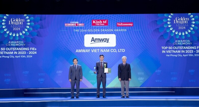 Amway Việt Nam đạt danh hiệu doanh nghiệp FDI phát triển nền kinh tế xanh bền vững
