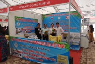 Việt Kinh tế Công nghệ Việt Nam giới thiệu sản phẩm tại Hội chợ Hàng Việt Nam quận Ba Đình năm 2022